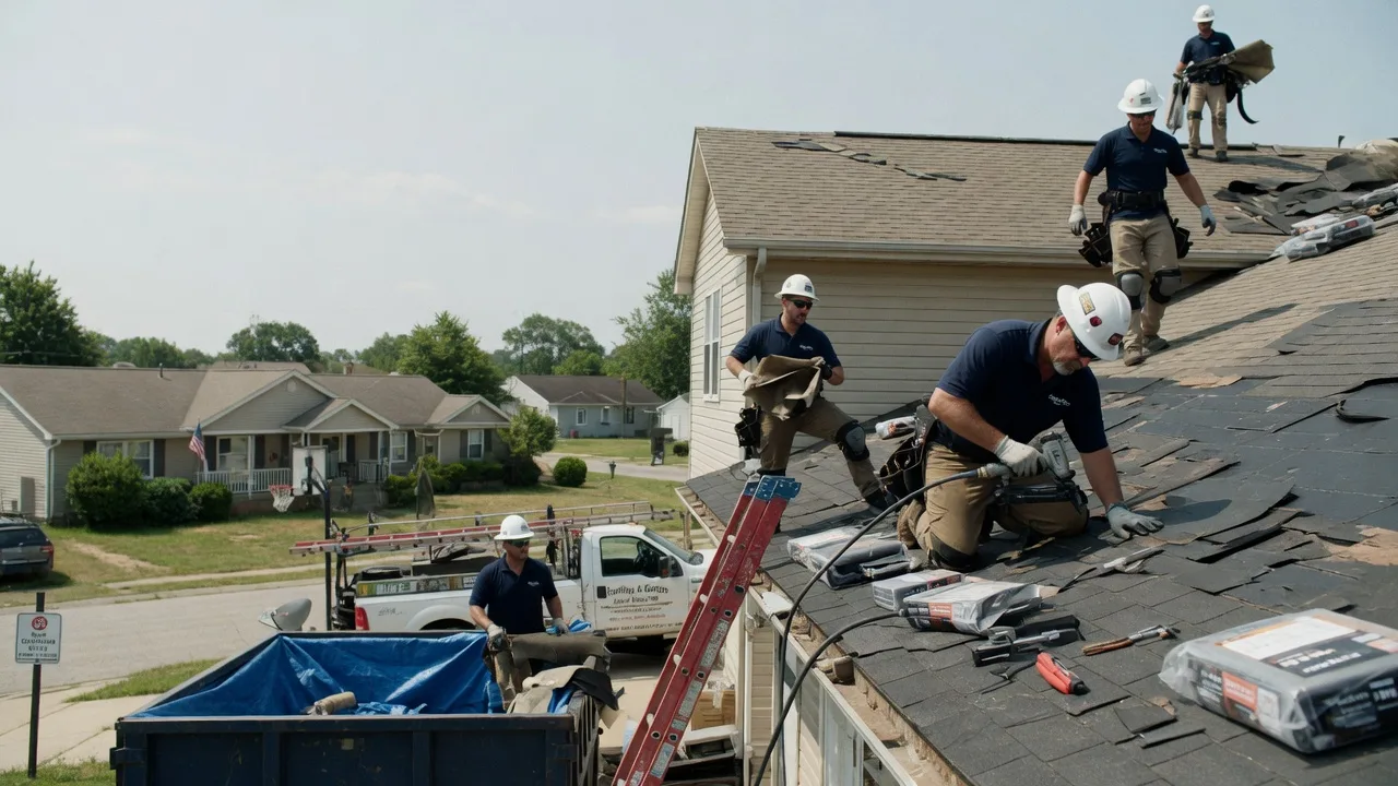 Roof Replacement in Scroggins, TX near me
